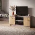 Szczegółowe zdjęcie nr 6 produktu KOMODA RTV K120 2D 1P CLP KASZMIR / DĄB ARTISAN