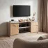 Szczegółowe zdjęcie nr 7 produktu KOMODA RTV K120 2D 1P CLP KASZMIR / DĄB ARTISAN
