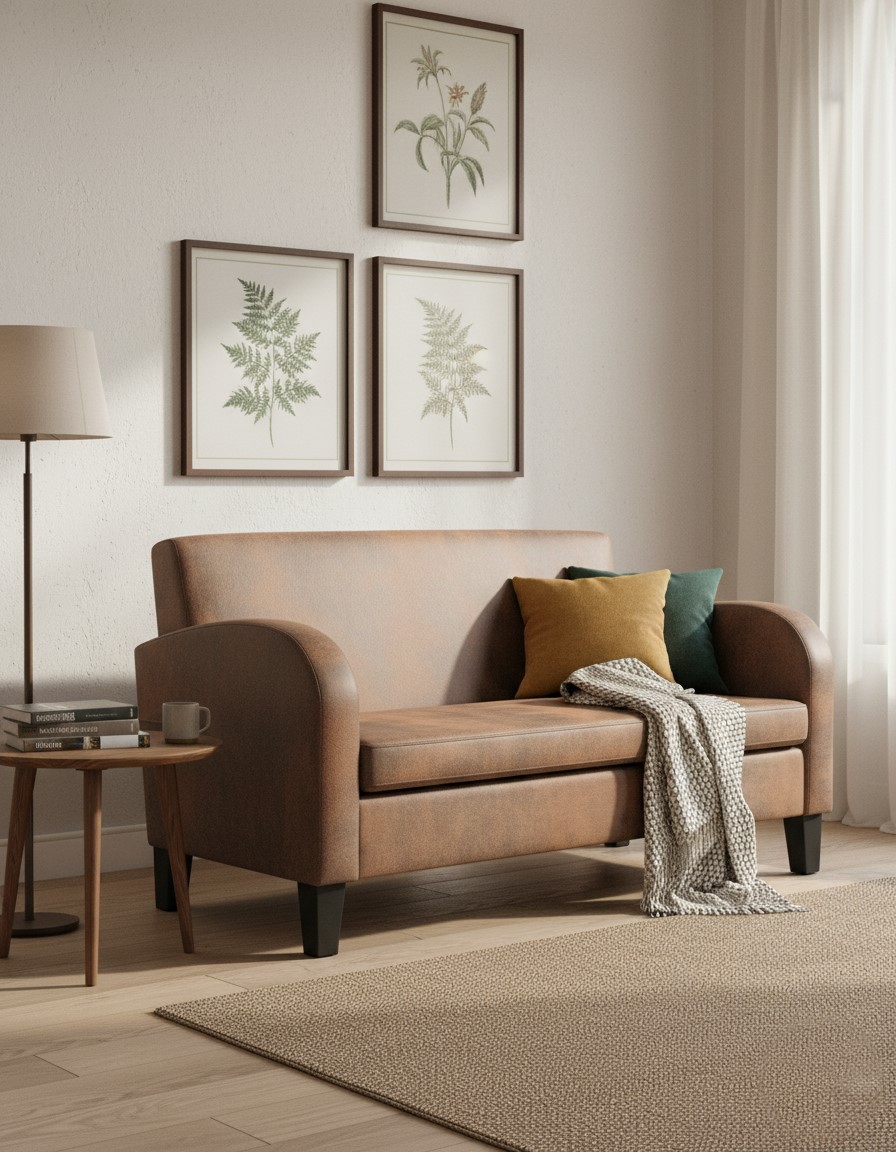 Produkt Dwuosobowa sofa Atlas 2X - brązowa