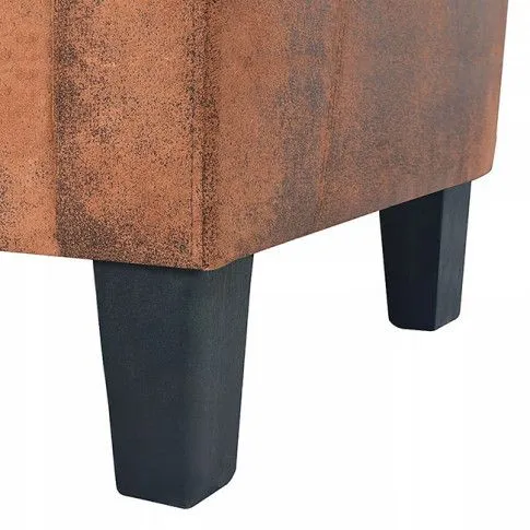 Szczegółowe zdjęcie nr 5 produktu Trzyosobowa sofa Atlas 3X - brązowa