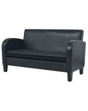 Dwuosobowa sofa Mayor 2X - czarna