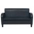 Zdjęcie dwuosobowa sofa Mayor 2X, kolor czarny - w sklepie Edinos.pl
