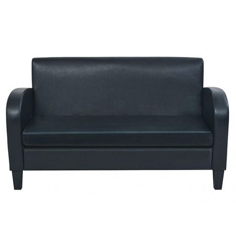 Zdjęcie dwuosobowa sofa Mayor 2X, kolor czarny - w sklepie Edinos.pl