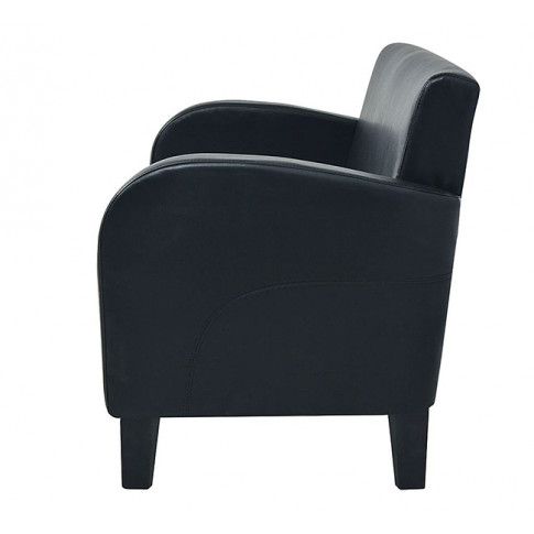 Szczegółowe zdjęcie nr 6 produktu Dwuosobowa sofa Mayor 2X - czarna