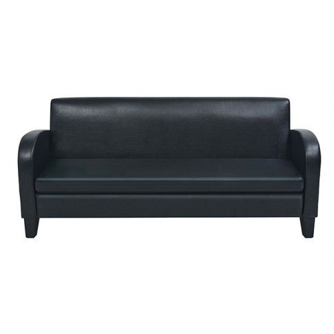 Szczegółowe zdjęcie nr 8 produktu Trzyosobowa sofa Mayor 3X - czarna