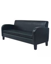 Trzyosobowa sofa Mayor 3X - czarna w sklepie Edinos.pl