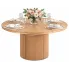 Elegancki ryflowany stół Kierro orzech