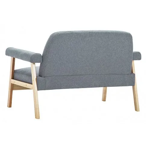 Szczegółowe zdjęcie nr 5 produktu Tapicerowana sofa 2-osobowa Uxis 2G - jasny szary