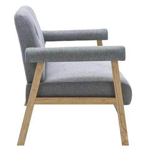 Szczegółowe zdjęcie nr 6 produktu Tapicerowana sofa 3-osobowa Uxis 3G - jasny szary