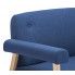 Szczegółowe zdjęcie nr 8 produktu 2-osobowa sofa tapicerowana Eureka 2B - granatowa