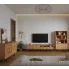 Zestaw mebli do salonu hikora naturalna Herioz 12X