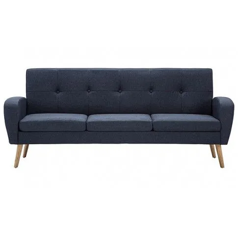 Ciemnoszara sofa pikowana Anita 3Q