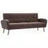 trzyosobowa sofa anita3q brazowa