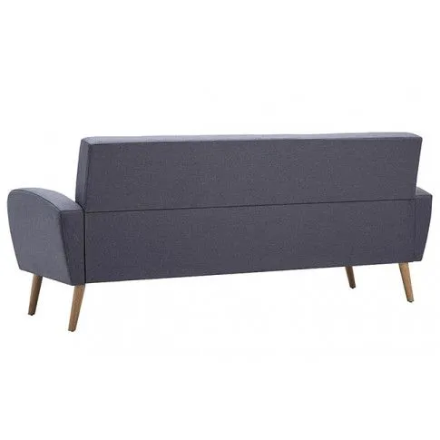 Jasnoszara sofa pikowana Anita 3Q