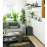 Minimalistyczna szara szafka do salonu Verris 3X