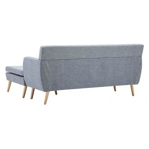 Szczegółowe zdjęcie nr 7 produktu Tapicerowana pikowana sofa Kova 2L - jasny szary