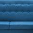 Szczegółowe zdjęcie nr 5 produktu Tapicerowana pikowana sofa Larisa 2B - niebieska