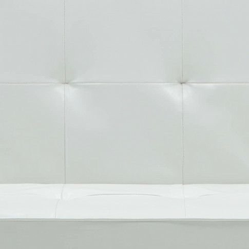 Szczegółowe zdjęcie nr 7 produktu Nowoczesna rozkładana kanapa Dinn – biała