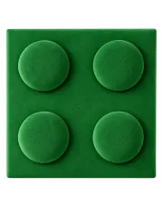 Welurowy kwadratowy panel dziecięcy w 20 kolorach - Nuki 25x25 w sklepie Edinos.pl