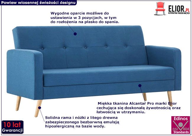 Dalia niebieska informacje