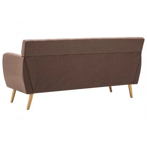 3-osobowa sofa pikowana Lilia, brązowa