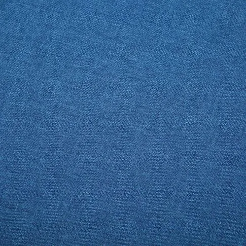 Niebieska 3-osobowa sofa pikowana Lilia