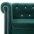 Szczegółowe zdjęcie nr 11 produktu Aksamitna sofa w stylu Chesterfield Charlotte 2Q - zielona