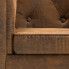 Szczegółowe zdjęcie nr 6 produktu 2-osobowa Sofa James 2Q w stylu Chesterfield - brąz