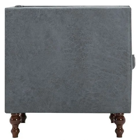 Fotografia 3-osobowa Sofa Majorka w stylu Chesterfield - szara z kategorii Kanapy i sofy