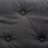 Szczegółowe zdjęcie nr 8 produktu 2-osobowa Sofa James 2Q w stylu Chesterfield - ciemnoszara