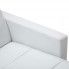 Szczegółowe zdjęcie nr 7 produktu Rozkładana sofa z leżanką Nevada - biała
