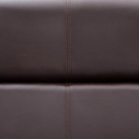 Fotografia Rozkładana sofa z leżanką Nevada - brązowa z kategorii Kanapy i sofy