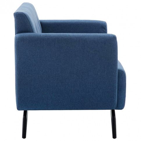 Fotografia Stylowa 2-osobowa sofa Rivena 2X - niebieska z kategorii Kanapy i sofy