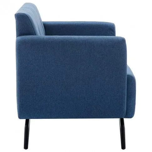 Fotografia Stylowa 2-osobowa sofa Skoma 2X - niebieska z kategorii Kanapy i sofy