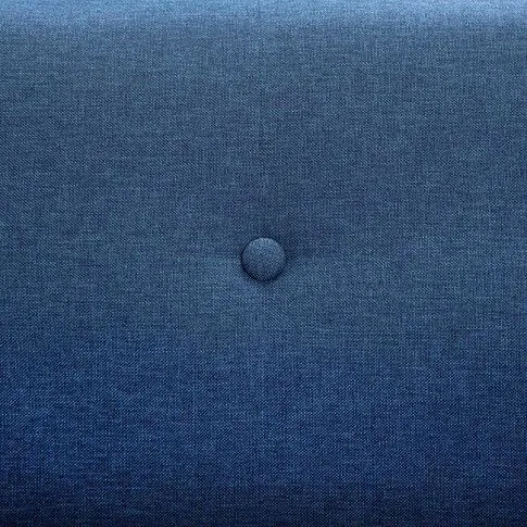 Szczegółowe zdjęcie nr 6 produktu Stylowa 2-osobowa sofa Skoma 2X - niebieska