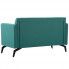 Fotografia Stylowa 2-osobowa sofa Rivena 2X - zielona z kategorii Kanapy i sofy