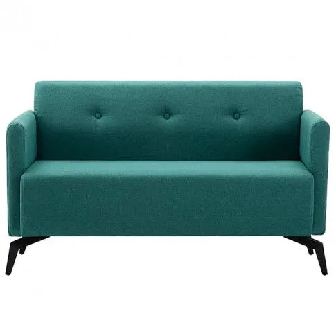 Szczegółowe zdjęcie nr 8 produktu Stylowa 2-osobowa sofa Skoma 2X - zielona