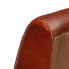 Szczegółowe zdjęcie nr 4 produktu Sofa 2-osobowa ze skóry naturalnej Leno - brązowa