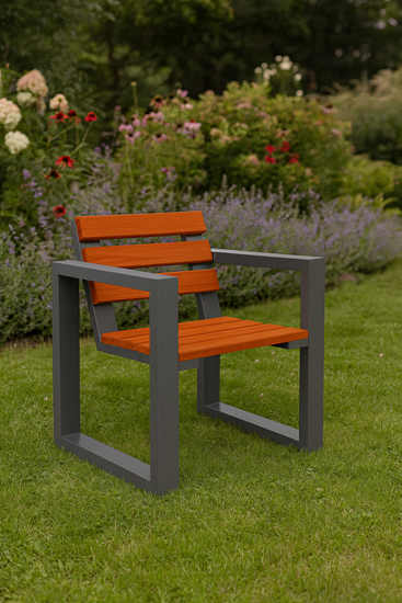 wizualizacja fotela Caverno