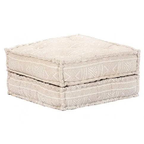 Dwuosobowa beżowa sofa modułowa Demri 2D