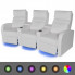 Podświetlane fotele białe Blurry 2X