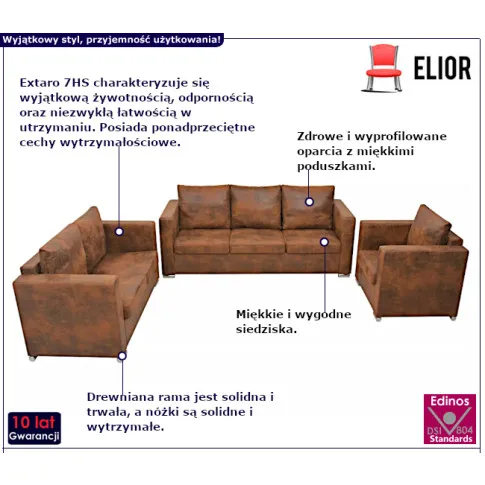 Balisto zestaw mebli do salonu