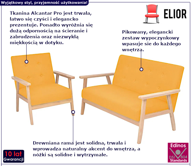 Zestaw wypoczynkowy Nevira