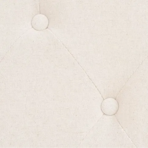 Szczegółowe zdjęcie nr 6 produktu Kremowy zestaw wypoczynkowy uszak - Vilson 2Q