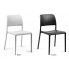 Zdjęcie minimalistyczne krzesło Vono czarne na taras - sklep Edinos.pl
