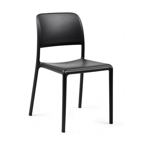 Zdjęcie produktu Minimalistyczne krzesło Vono - czarne.