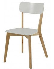 Drewniane krzesło Adan - naturalne w sklepie Edinos.pl
