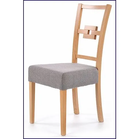 Zdjęcie drewniane krzesło Corato - dąb miodowy - sklep Edinos.pl
