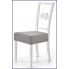 Zdjęcie drewniane krzesło Corato - białe - sklep Edinos.pl