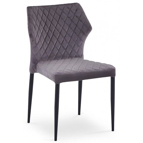 Zdjęcie produktu Krzesło tapicerowane Lenton - popielate.